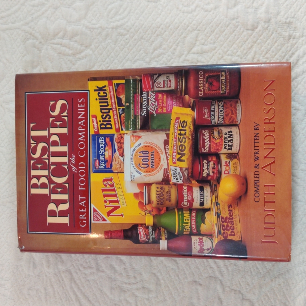 Best Recipes of the Great Food Companies 1992 Retro
